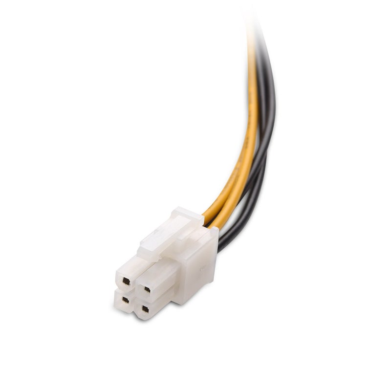 Cable Matters 2-Pack ATX Power Supply 4-Pin CPU Extension Cable - 8 Inches - Image 3